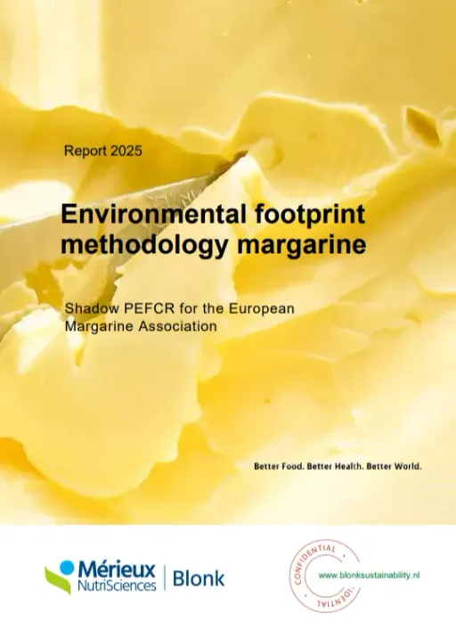 Shadow PEFCR Margarine & Spreads Report