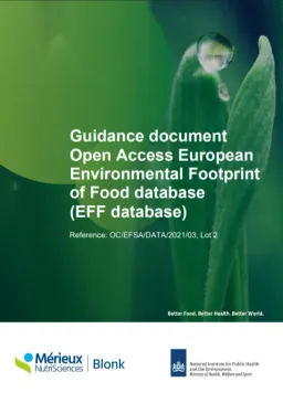 Guidance documentation EFF database